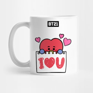 bt21 bts exclusive design 124 Mug